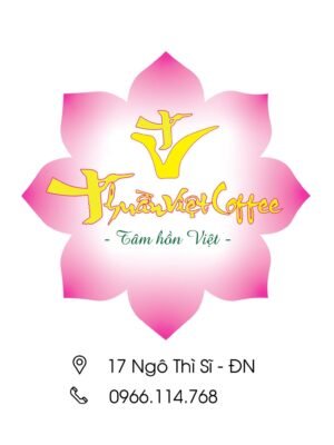 Logo cửa hàng cà phê Thuần Việt