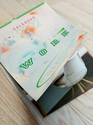 Lịch treo tường 7 tờ phong cách không gian làm việc work place