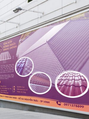 Thiết kế banner, biển bảng quảng cáo ngoài trời