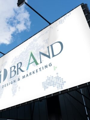 Thiết kế biển quảng cáo ngoài trời phản chiếu ánh sáng