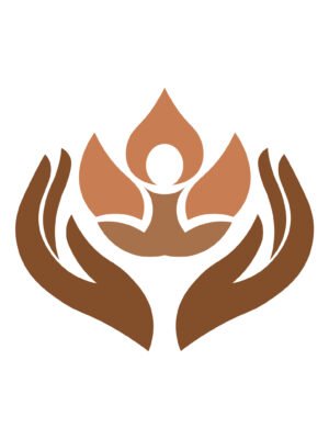 Thiết kế logo Thân Tâm Ý màu nâu cho thương hiệu Đông Y