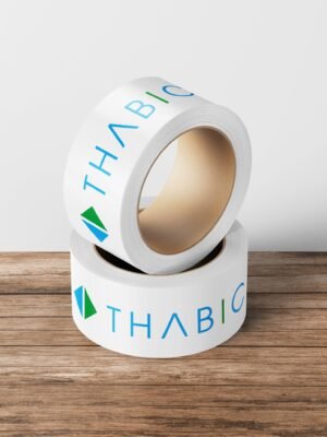 Thiết kế băng dính in thương hiệu dán thùng sản phẩm