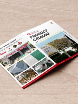 Thiết kế tờ kẹp quảng cáo A4 để kẹp báo giá và thông tin