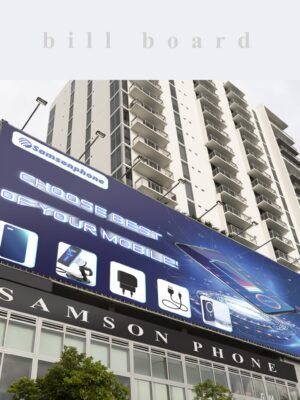 Thiết kế pa nô, bill board quảng cáo trên các tòa nhà, đường phố