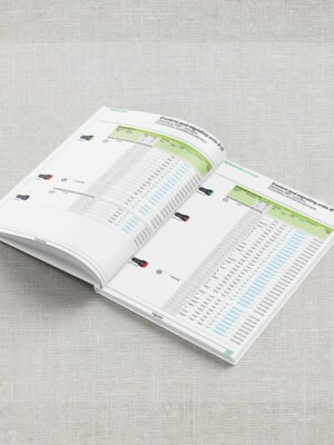 Thiết kế catalogue sản phẩm kỹ thuật với thông số kỹ thuật chi tiết