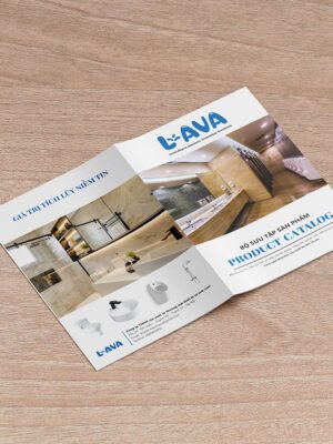 Thiết kế catalog sản phẩm thiết bị nhà tắm, bồn cầu, thiết bị vệ sinh