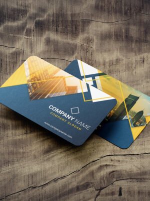 Mẫu danh thiếp cho doanh nghiệp xây dựng, bất động sản