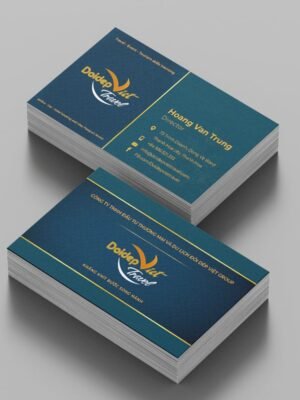 Name card - danh thiếp cho công ty du lịch sang trọng