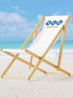 Thiết kế mẫu ghế tựa bãi biển nhận diện thương hiệu