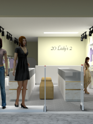 Thiết kế 3D cửa hàng, shop, showroom, địa điểm kinh doanh