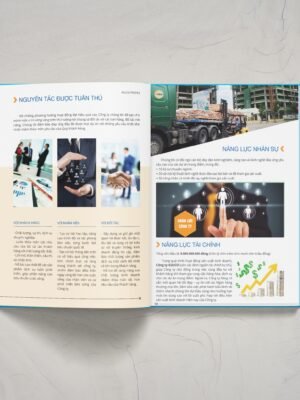 Thiết kế hồ sơ năng lực cho doanh nghiệp, chủ thầu xây dựng