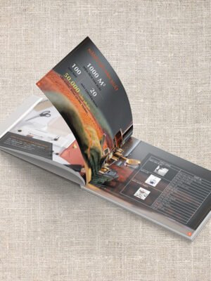 Thiết kế hồ sơ năng lực khổ A4 ngang Landscape