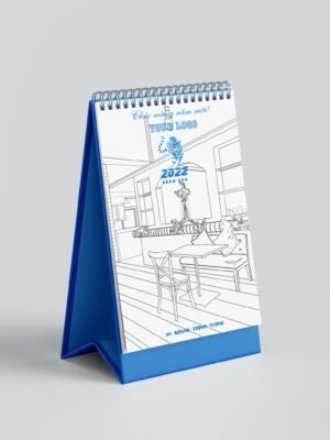 Lịch để bàn khổ dọc - đứng