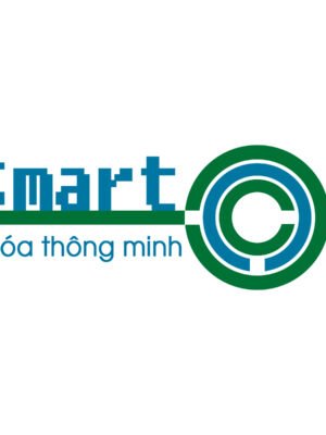 Thiết kế logo khóa thông minh Smart