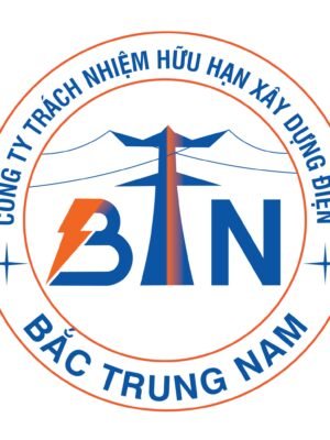Thiết kế logo công ty xây dựng điện Bắc Trung Nam