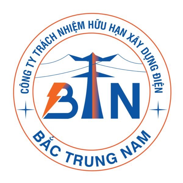 Thiết kế logo công ty xây dựng điện Bắc Trung Nam