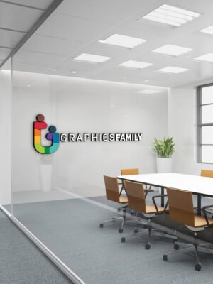 Thiết kế biển tên công ty, logo trong văn phòng, tiền sảnh