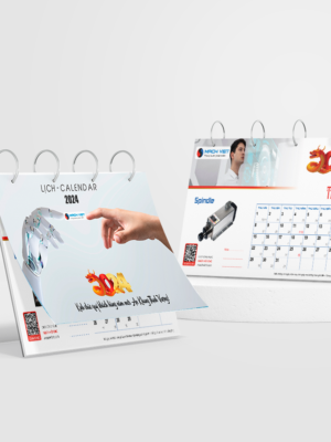 Thiết kế lịch để bàn chuyên biệt hóa dành cho doanh nghiệp, thương hiệu
