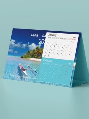 Thiết kế lịch để bàn cho công ty - doanh nghiệp