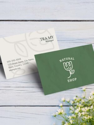 Danh thiếp - name card thẩm mỹ viện