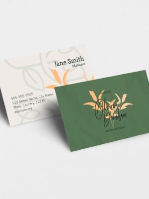 Thiết kế danh thiếp cho cơ sở làm đẹp, chăm sóc sức khỏe