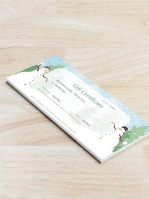 Thiết kế phiếu quà tặng cho cửa hàng, shop, bán hàng online