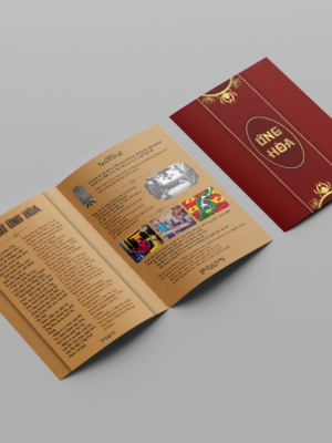 Thiết kế tờ rơi phong cách cổ điển đậm chất lịch sử