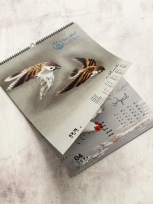 Lịch 2023 Quý Mão treo tường với các giá trị cổ truyền