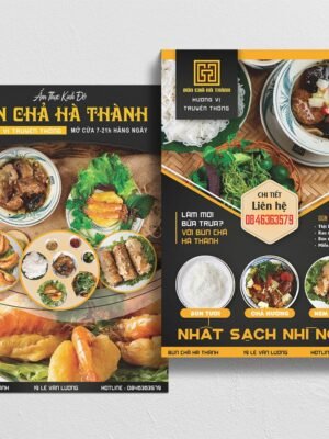 Thiết kế bộ nhận diện thương hiệu doanh nghiệp - thương hiệu F&B