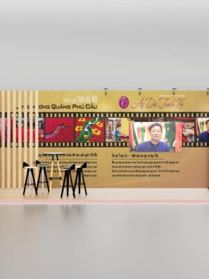 Thiết kế không gian triển lãm sự kiện Thu Hà Nội