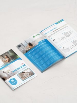 Thiết kế catalog cho doanh nghiệp thiết bị vệ sinh, nhà tắm, nhà bếp