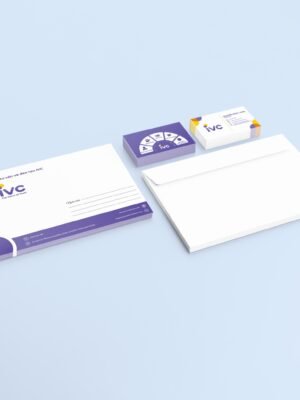 Thiết kế nhận diện thương hiệu: phong bì và namecard - danh thiếp