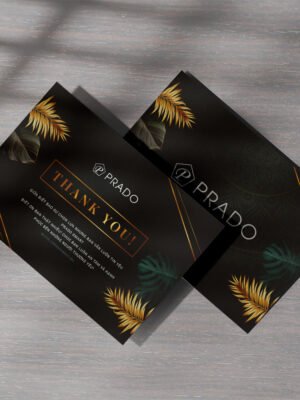 Thanks card - thiết kế thiệp cảm ơn tặng quà cuối năm hoặc sau khi mua hàng