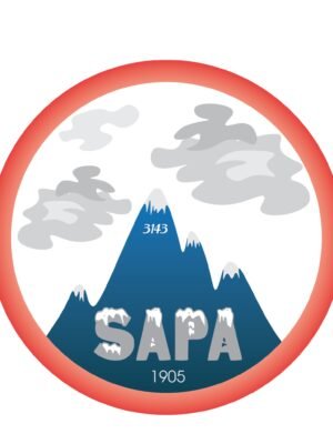 Mẫu thiết kế logo Sapa đậm chất người Dao đỏ