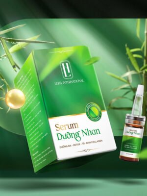 Thiết kế bao bì sản phẩm serum dưỡng nhan