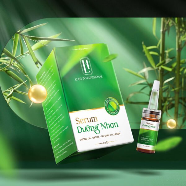 Thiết kế bao bì sản phẩm serum dưỡng nhan