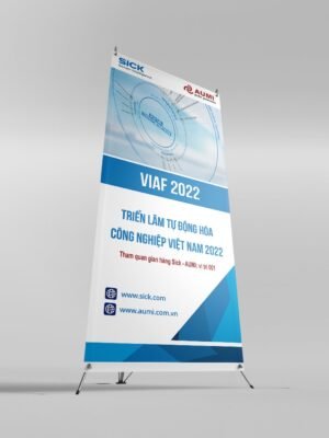 Standee cho sự kiện triển lãm giới thiệu công nghệ