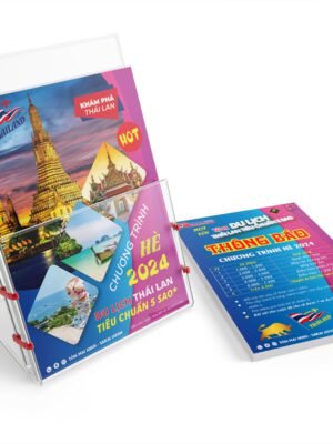 Thiết kế tờ rơi chương trình du lịch hè Thái Lan 2024