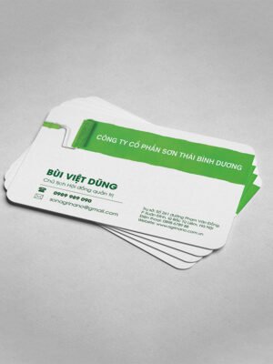 Thiết kế danh thiếp - name card bằng nhựa