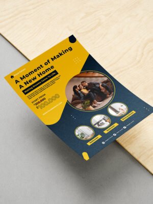 Tờ rơi dịch vụ sửa chữa nhà cửa, nội thất, làm mới căn hộ