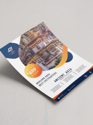 Thiết kế tờ rơi quảng bá sản phẩm du lịch