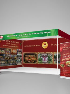 Thiết kế đồ họa không gian triển lãm, trưng bày sản phẩm, dịch vụ 3D