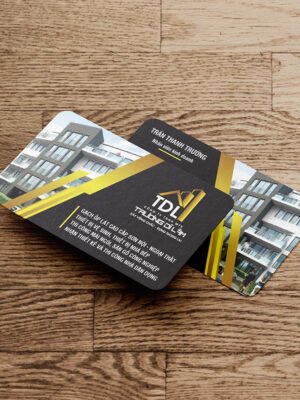 Name card - danh thiếp cho công ty vật liệu xây dựng, nội thất