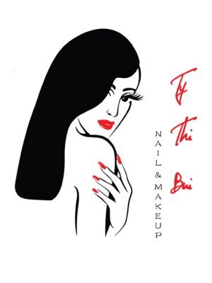 Logo Nail & Makeup cho các trung tâm chăm sóc sắc đẹp