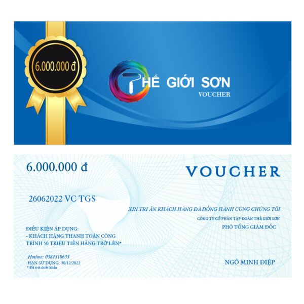 Voucher thiết kế cho chương trình, sự kiện - Mã giảm giá, tặng tiền