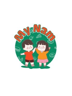 Mẫu thiết kế logo My Nam, logo đồ ăn cho trẻ nhỏ
