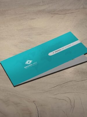 Mẫu thư mời khổ DL gập ngang dành cho sự kiện