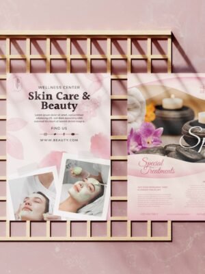 Tờ rơi cho trung tâm làm đẹp, spa, gym, fitness