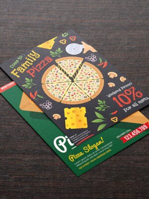 Tờ rơi giới thiệu nhà hàng mới khai trương, món ăn mới