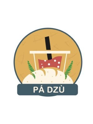 Thiết kế logo cửa hàng bánh mỳ và trà sữa